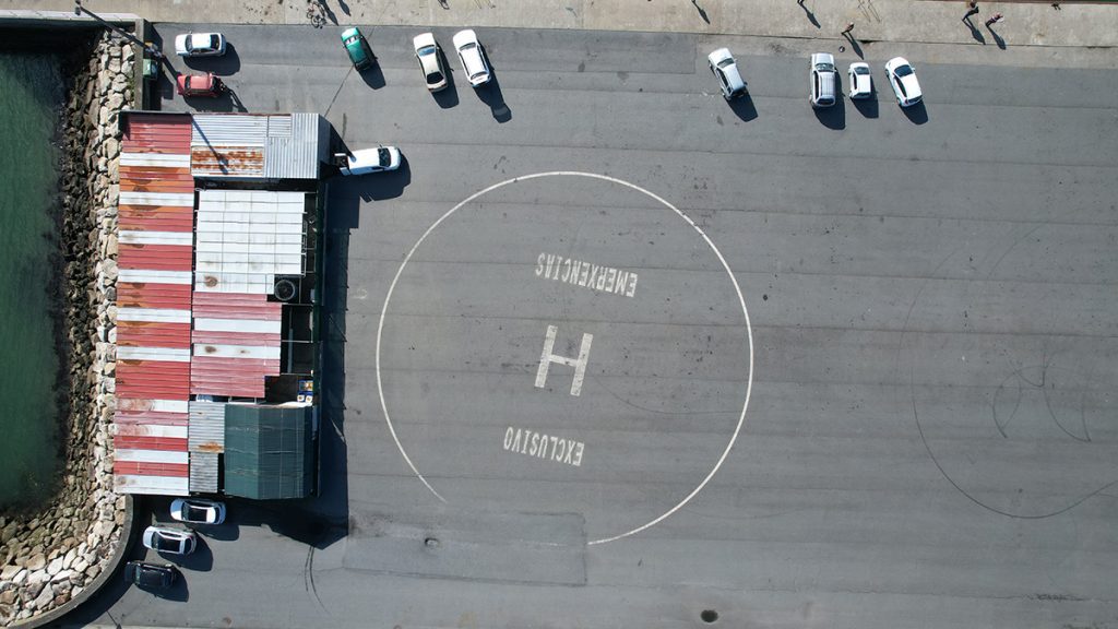 Filmación desde el aire